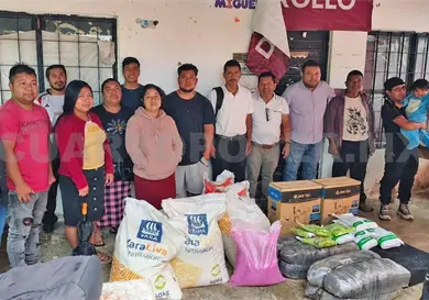 Llevan más apoyos a cafeticultores en zona alta