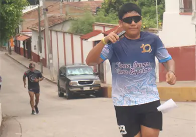 Corren por la vida en Chiapa de Corzo