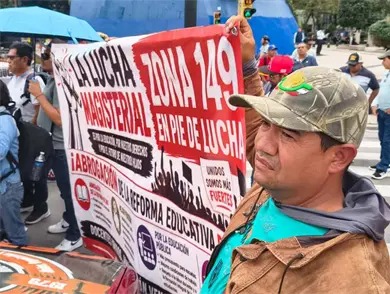 Pide CNTE al Gobierno definir si continuará diálogo