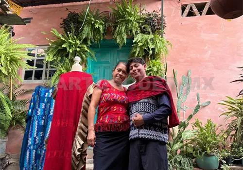 Detrás del huipil del mundial: familia, inspiración y magia