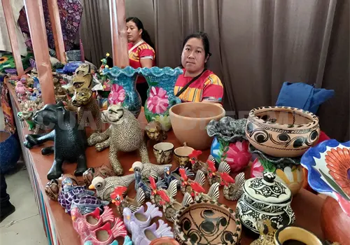 Economía y cultura fomentan con expo mercadito en Tuxtla