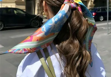 Como elevar tu outfit con un pañuelo