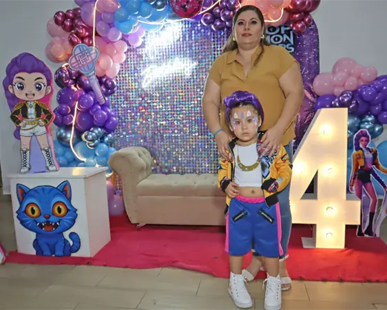 Daritza Isabel, un cumpleaños muy k-pop