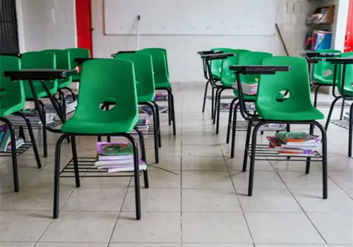 Dejan sin clases en tres estados