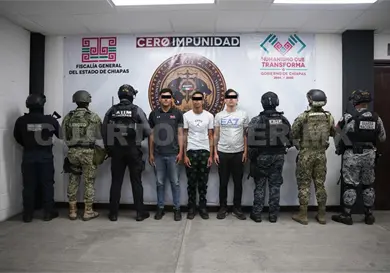 Desmantelan banda dedicada a extorsión “gota a gota” en Tuxtla Desmantelan banda dedicada a extorsión “gota a gota” en Tuxtla
