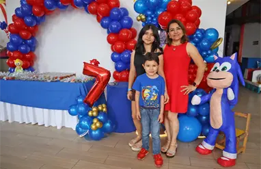 Diego Gael celebró sus fantásticos 7 años