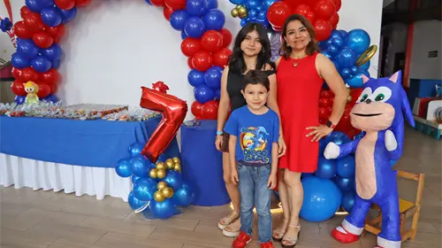 Diego Gael celebró sus fantásticos 7 años