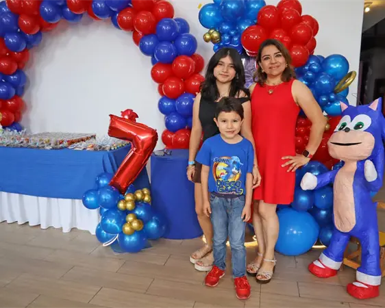 Diego Gael celebró sus fantásticos 7 años