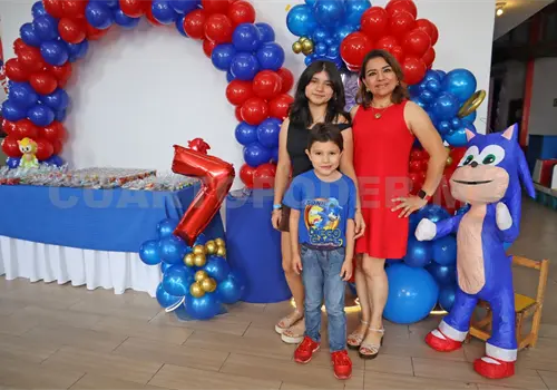 Diego Gael celebró sus fantásticos 7 años