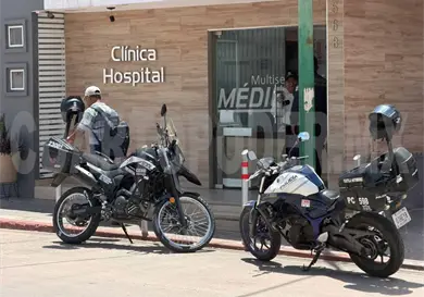 Bala perdida hiere a un adulto mayor