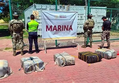 Aseguran 270 kilos de cocaína en Manzanillo