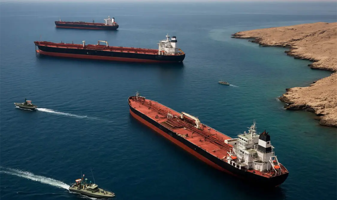 El estrecho de Ormuz es considerado un punto estratégico clave para el comercio global de petróleo. Cortesía