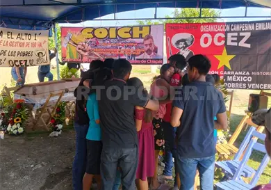 Dan último adiós a caídos de la OCEZ