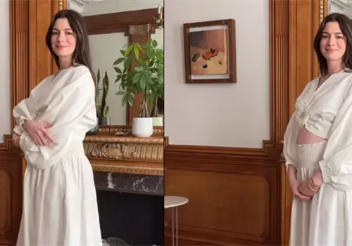 Anne Hathaway está embarazada