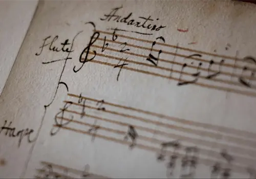 Hallan composiciones de Mozart