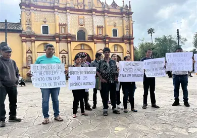 Pequeños copropietarios denuncian invasión