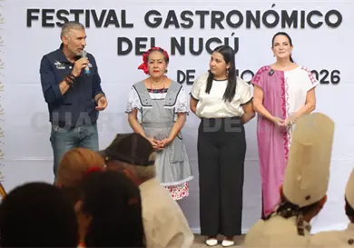 Realizan Festival Gastronómico del Nucú