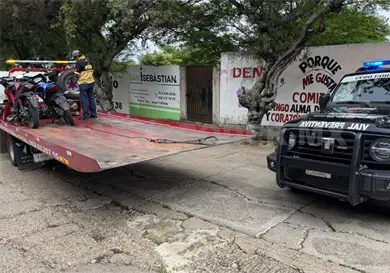 En operativos envían 13 motocicletas al corralón