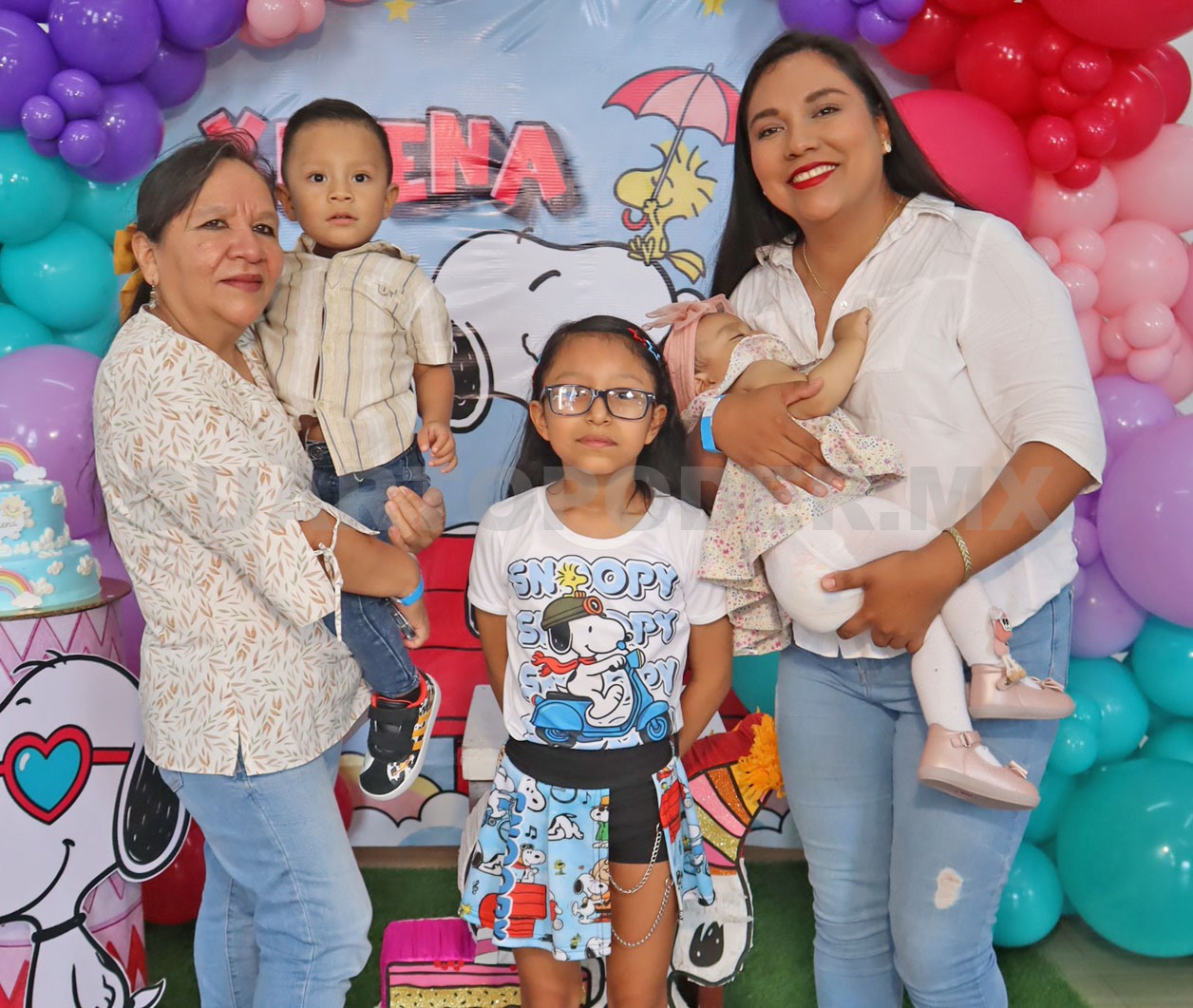 Ximena festeja sus 9 añitos de vida