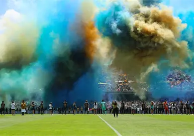 Afición de Pumas deja atrás la final perdida