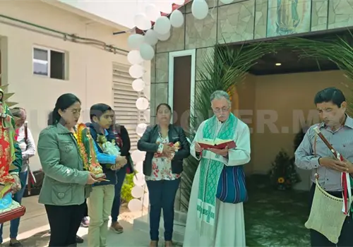 Inauguran capilla en el hospital de Oxchuc