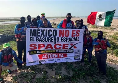 México no es el basurero de SpaceX: Conibio Global