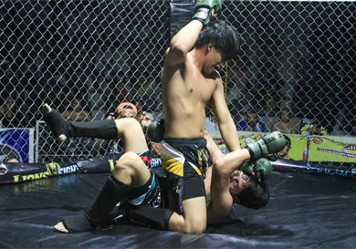Lions Fight 6 cumple con causa solidaria