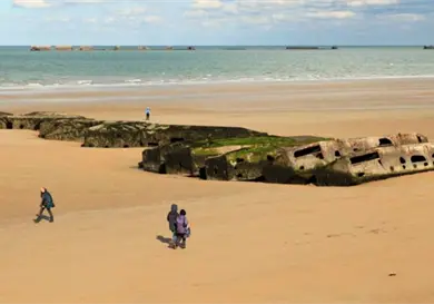 Playas de Normandía ya son patrimonio