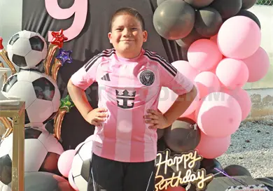 Un cumpleaños de campeón