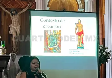 Restauran centenarias imágenes en Comitán