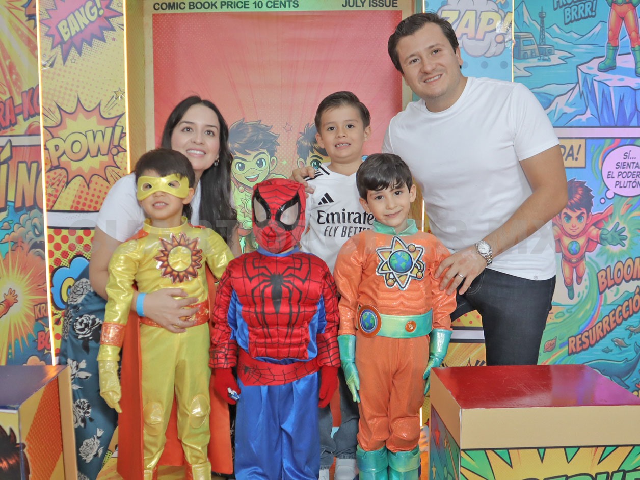El primer lustro de Andrés y Gabriel