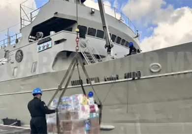 México envía 718 toneladas de ayuda humanitaria