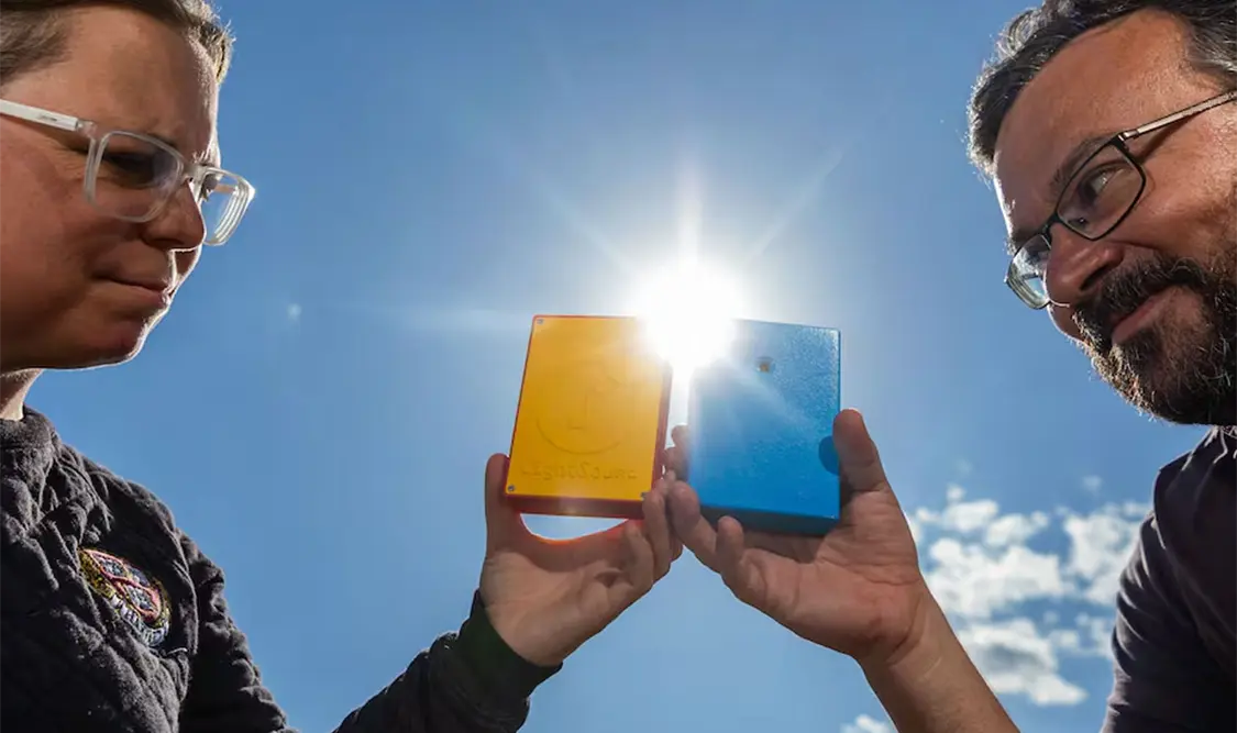 Un dispositivo convierte la luz en sonido