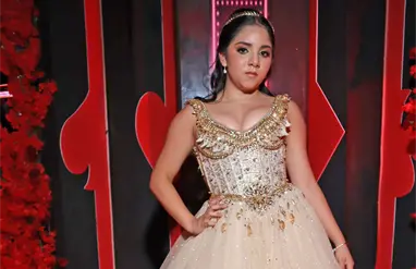 Fernanda vive su festejo al máximo