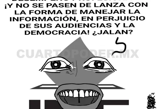 El INE y el manejo de información en noticiarios