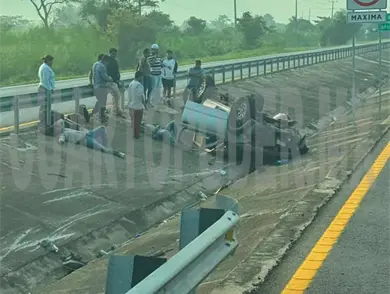 Trágica volcadura: un muerto, el saldo