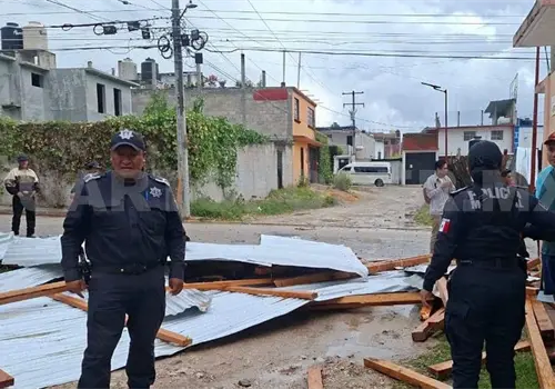 Reporte de daños por tornado en San Cristóbal