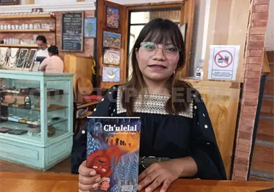 Presentará Cristina López el libro Ch’ulelal