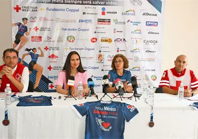 Cruz Roja Mexicana presenta actividad