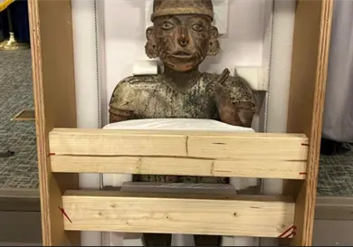 Alistan repatriación de piezas prehispánica