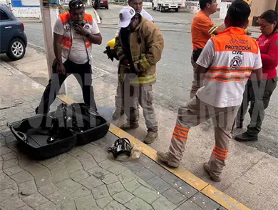 Reportan fuerte explosión por una fuga de amoniaco