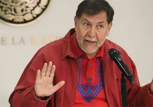 Libra Noroña sanción por violencia política a Quiroz