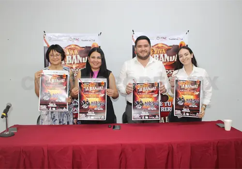 Invitan al festival ¡Qué Viva la Banda!