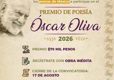 Invitan a postularse al Premio Óscar Oliva