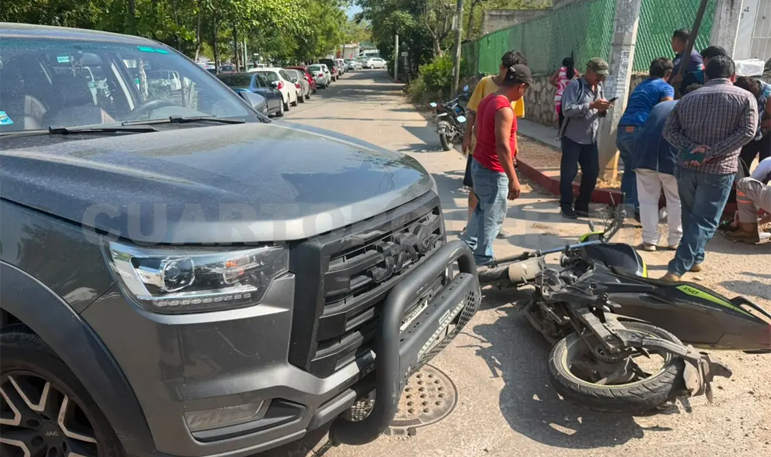 Todo se derivó de un corte de circulación por parte de una camioneta Jac. Ulises Villalobos / CP