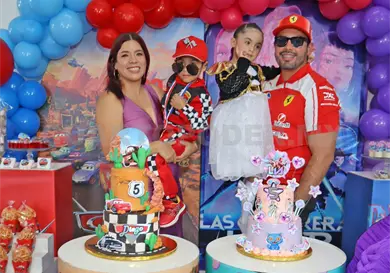 Lia y Diego cumplen 5 años