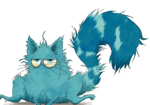 El gato que no quería tener pelo