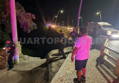 Se avienta joven desde el puente Belisario Domínguez Se avienta joven desde el puente Belisario Domínguez
