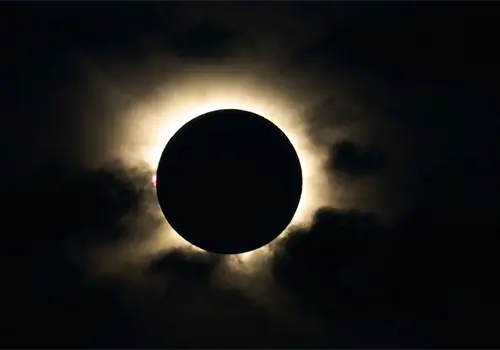 El eclipse fotografiado desde España