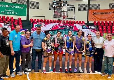 Chiapas Femenil U14 conquista el tercer lugar